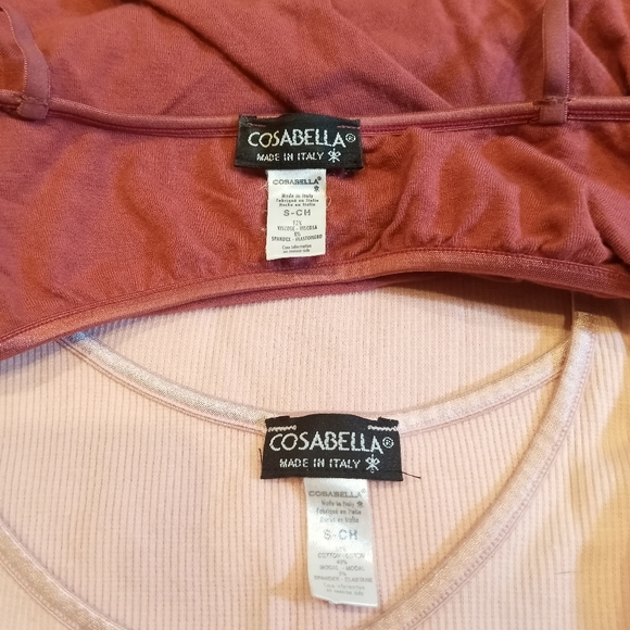 Cosabella Tank Top Pack (2) Size S - Picture 6 of 7